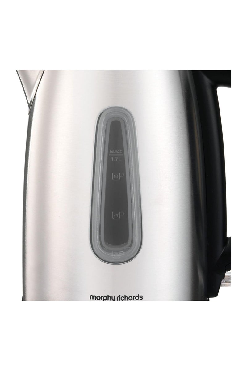 مورفي ريتشاردز غلاية إبريق كهربائية من إكويب – سعة 1.7 لتر، 3 كيلوواط – ستانلس ستيل مصقول - Image 2